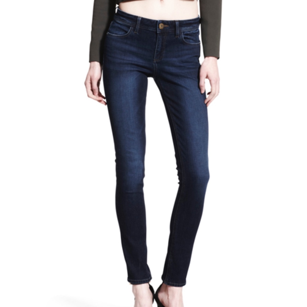 DL1961 Florence Instasculpt skinny jeans in Warner